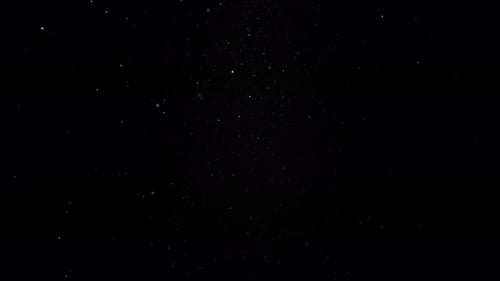 Dust particles floating in the air