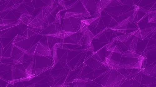Purple Abstract Digital Network Connections Background