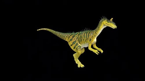 3D Animated Dinosaur Standing Idle
