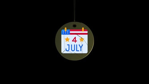 The 4 Of July Independence Day Icon