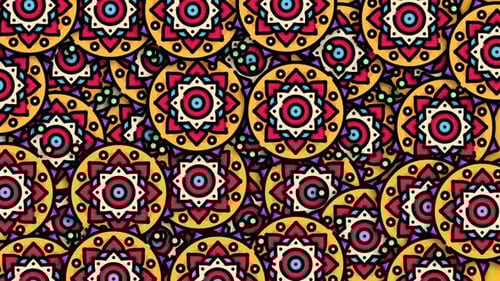 Rangoli Icon Background Loop