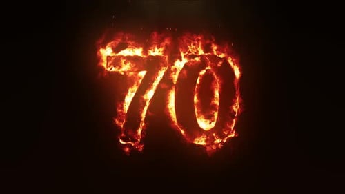 Burning Number 70. Fire Number