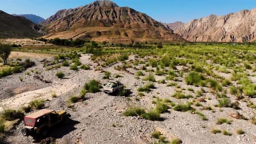 Offroad-Jeep-Adventure-Drohne in Belutschistan abgeschossen