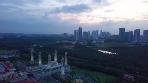 Kota Iskandar aerial view, Johor, Malaysia
