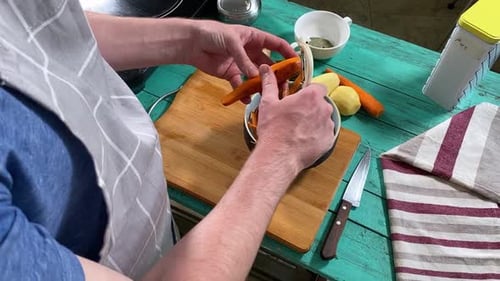 Culinary Concept Preparation Ingredients for Homemade Food