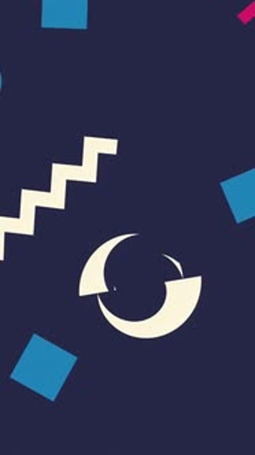 Flat Design Geometric Background