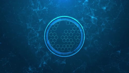 Futuristische digitale Linien bewegen Data-Mining-Prozess CPU KI Künstliche Intelligenz Leiterplatte