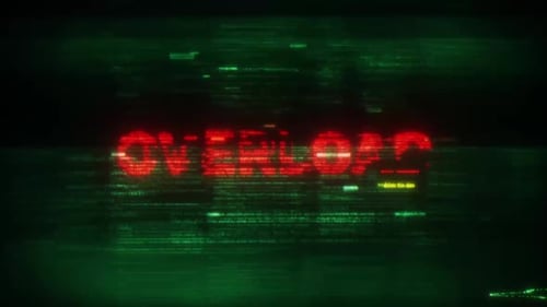 Glitch Code Text Reveal Title Animation