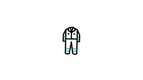 Coverall Animated Icon