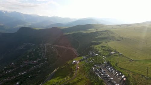 Drone view Syunik province, Armenia, West Asia.