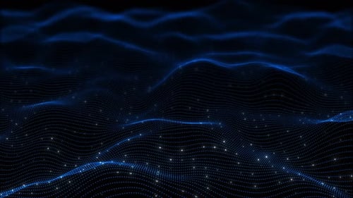 Hitech Futuristic Digital Technology Internet Network Speed Connection Blue Background Cyber Nano