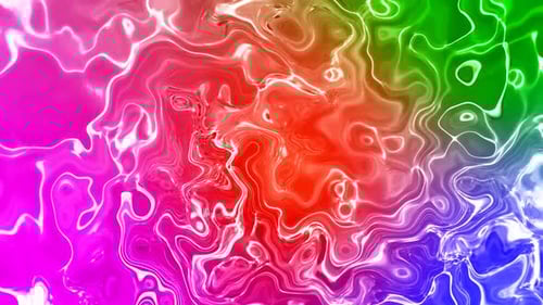 Abstract Colorful Fluid Wavy Liquid Motion Background