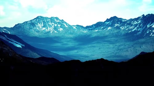 Beautiful Panoramic View of the Mountains