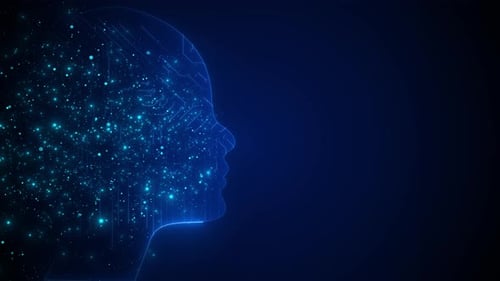 AI Artificial intelligence machine learning innovation technology, cloud computing, futuristic, inte