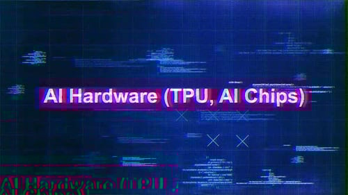 Glitch Digital Text Reveal Animation