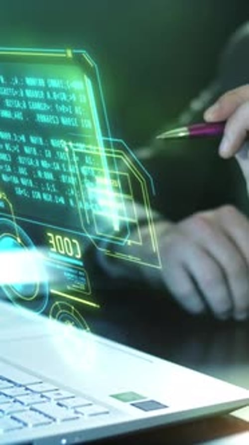 Decryption of an Incoming Data Packet Using a Virtual Panel