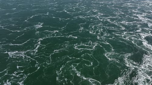 Ocean Surface Aerial View