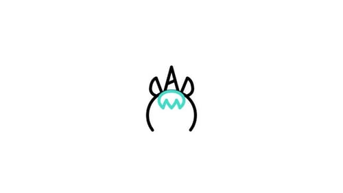 Animiertes Stirnband-Symbol