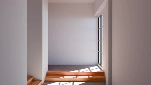 Dynamic Animated Sunlight Rays with Moving Shadows