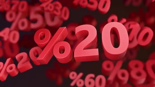 20 Discount Rate Big Discount Shopping Frenzy