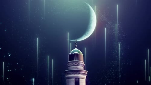 Ramadan Kareem mit Taj Mahal 4K