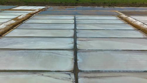 Salt Pans - Drone Shot - Forwards