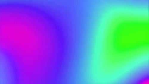 Abstract Vibrant Holographic Gradient Motion Background