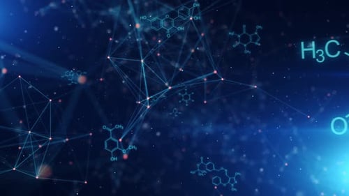 Dynamic Chemical Structures in Futuristic Technology Network