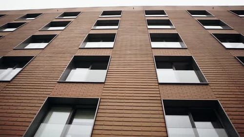 Low Angle View of Residential Building