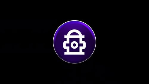 Rotating 3D Fire Hydrant Icon Loop for Design and Corporate Projects