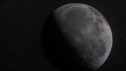 Vuelo a la luna. Espacio. Satélite de la Tierra