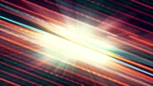 Energetic Digital Light Streak Transition Background