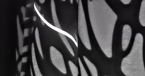 Monochrome Abstract Light and Shadow Pattern Overlay