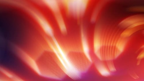 Abstract Fluid Glowing Light Ray Background