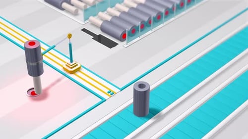 4 K beleuchteter Kapselteststreifen