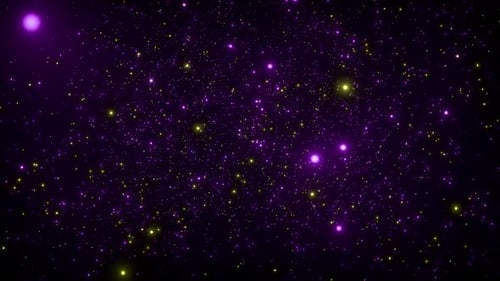 Animação de campo estelar em Dark Universe