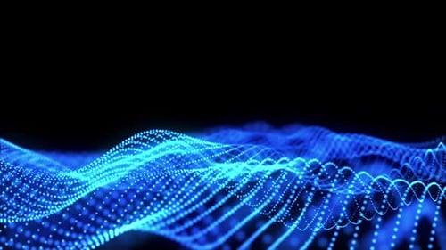 Blue Wave Background