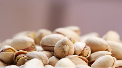 Pistachios Close Up Pile of Nuts