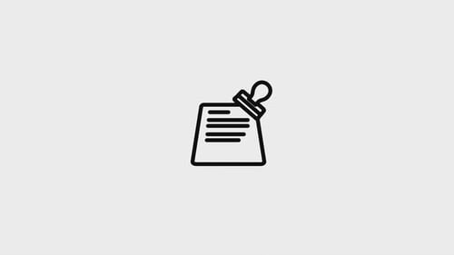 Stamp Animated Icon