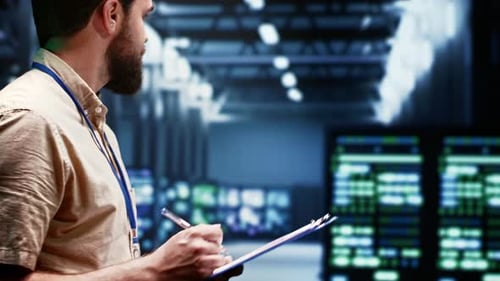 Server, die erneuerbare Energiequellen nutzen