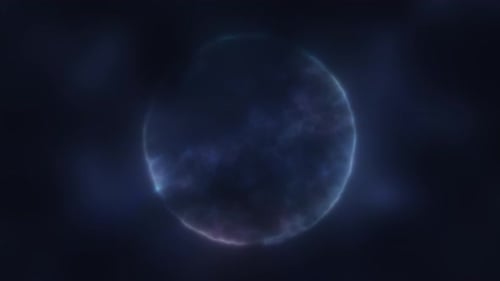 Dynamic Abstract Energy Sphere Logo Reveal