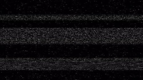 Seamless Glitch Noise Loop for Digital Overlay