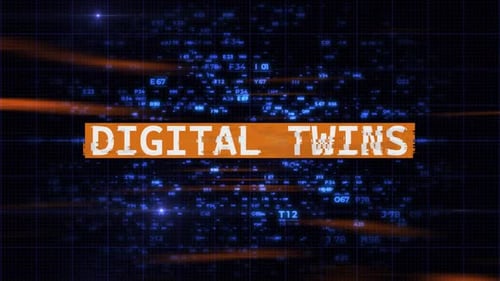 Futuristic Digital Data Text Reveal Animation