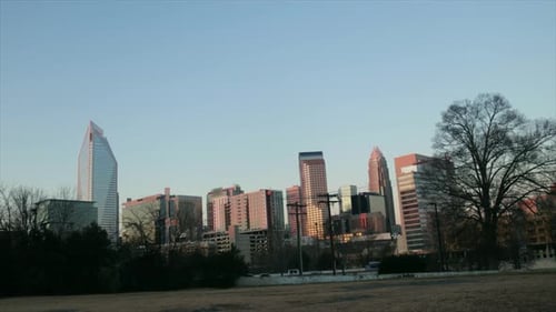 chronologie de l'opération de grue de midi au centre-ville de Charlotte