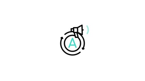 Animated Minimalist Line Icons for Business and Technology