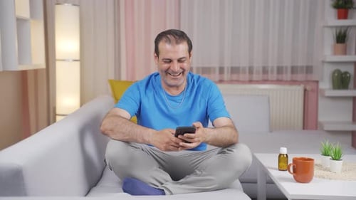 The man who reads the good news.