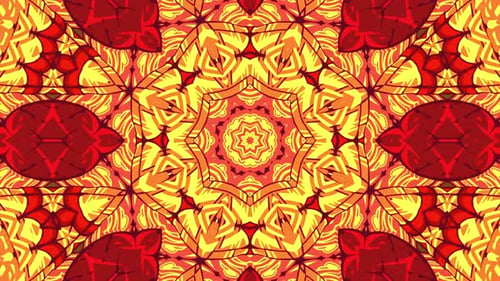 Feuer-Mandala Kaleido