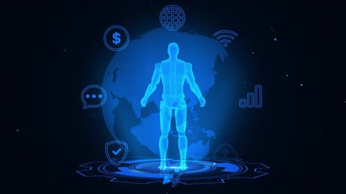 Digital Human Interface Exploring Global Connectivity