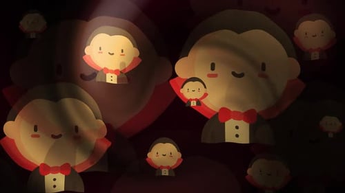 Halloween Dracula Background Loop