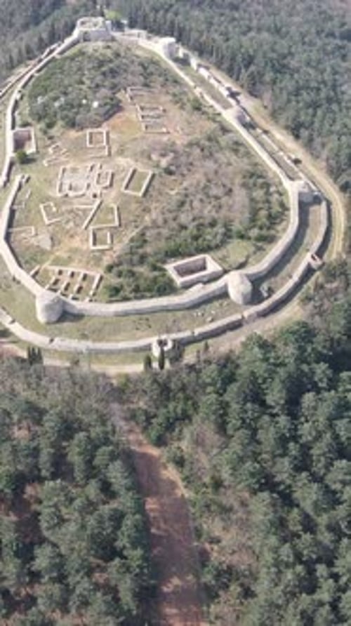 Historical Castle Aerial View